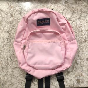 Mini Jansport Backpack (Like New!) in Soft Pink